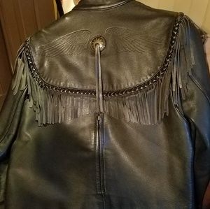 Willie G leather jacket